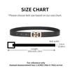 PU Thin Belt Adjustable Slim Pants Belt Gifts Women Belt  Women's Accessories