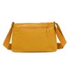 Nylon Crossbody Bag Women's Lightweight Commuter Shoulder Bag Multi-compartment Small Square Bag
