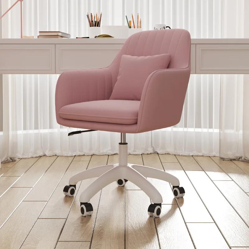 Modern Simple Computer Chair - Home Office & Gaming Use,Casual Design&Armrest, Suitable for Desk or Bedroom, Comfortable Seating