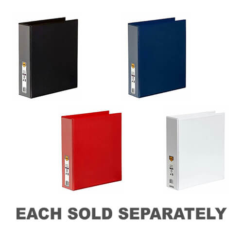 Marbig 4 D-ring Clearview Insert Binder 50mm (A4)