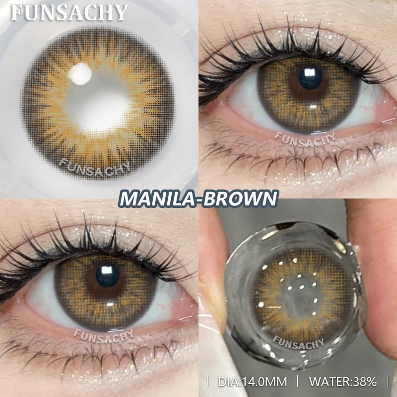 

Funsachy Новое поступление SERENA синие цветные контактные линзы мягкие контактные линзы для глаз натуральные 1 пара зрачок косметические