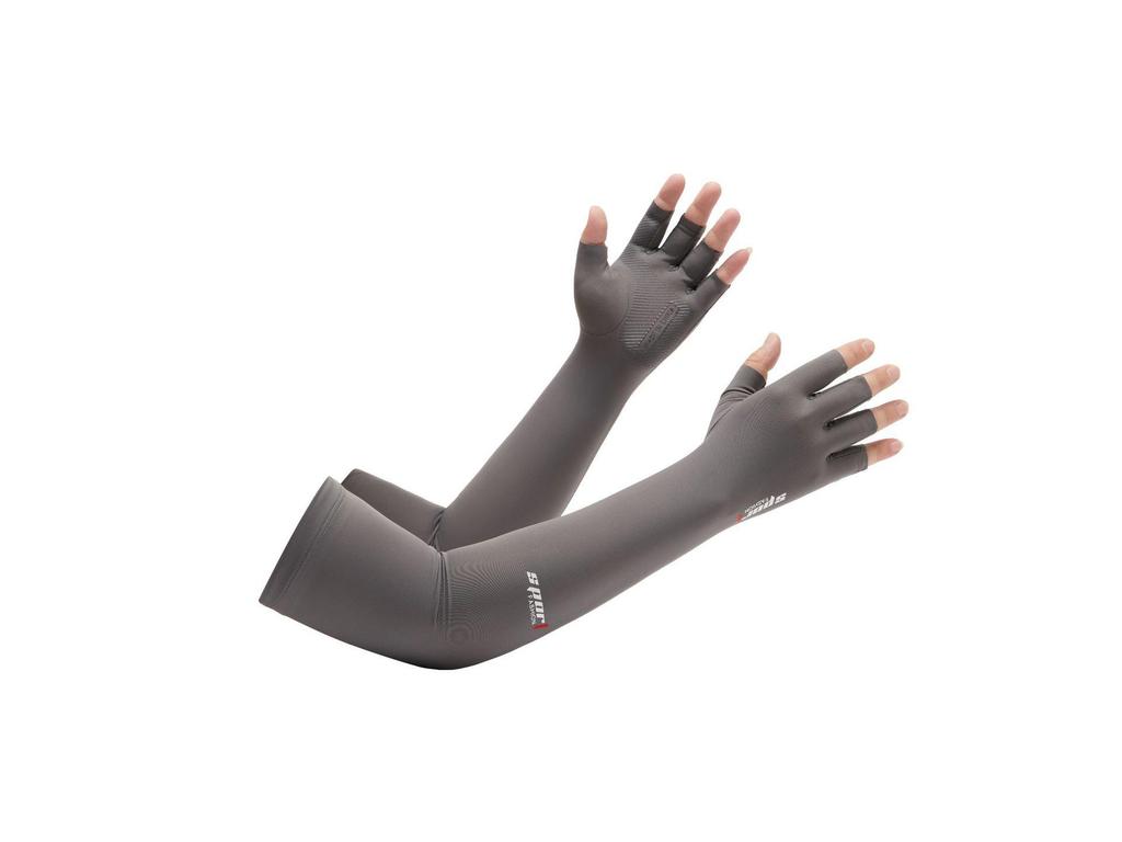 Ice Silk Fingerless Sun Protection Gloves for Men & Women: Ideal for Summer Cycling, Fishing, and Driving