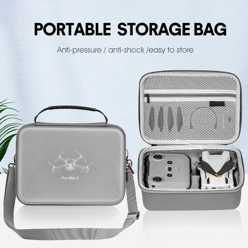 Storage Bag Carrying Suitcase Waterproof For  3/ 3 o Drone- Remote Control Accessory Carry Bag Backpack