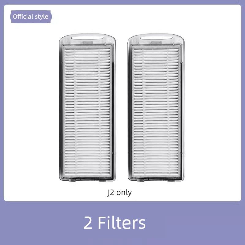 

Suitable for Cloud Whale Filter Net Sweeping Robot J4J5J1J2J3 Accessories K1 Xiaoyao 001 Dust Bag R10 Consumables [J1/J2 Universal] 2 Filters