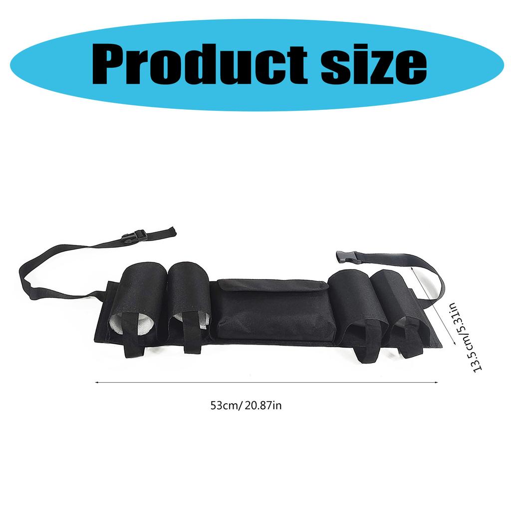 Waist Tool Bag Belt Beer Belt Bottle Holder Tool Pouch Drink Can Holder Waist Pack Bag for Housekeeping Cleaning