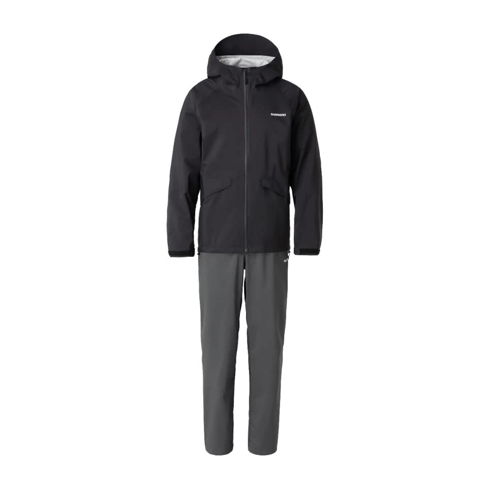 

[Shimano] Базовый рыболовный дождевик RA-005V Черный M