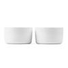 Imported Royal Copenhagen White Fluted Ovenware Souffle Cup 9cm Pair Set Bakeware 1070065 [Regular Product] Approx. (2 pieces)