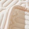 Quilted Mattress Home Cool Sleeping Mat Kit Couple 2People Single Double Bed Foldable Summer Season Sheet Protection Pad Wasart Latex