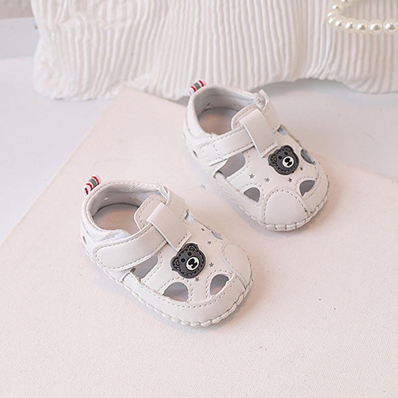 Summer Baby Toddler Sandals With Soft Pu Sole For Boys And Girls