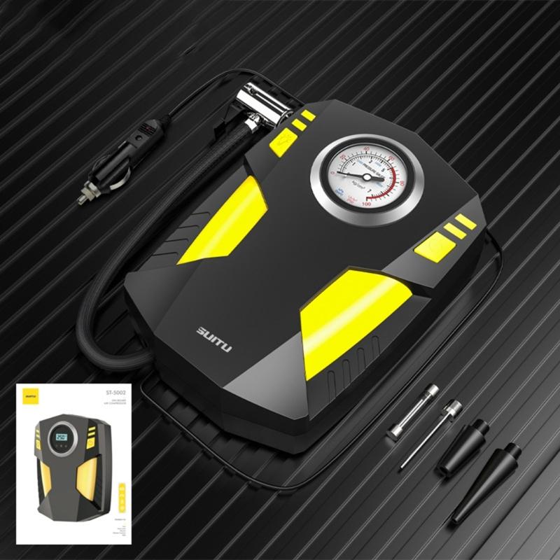 100PSI Car Digital Electric Tire Inflator Portable Air Pump Compressor 12V