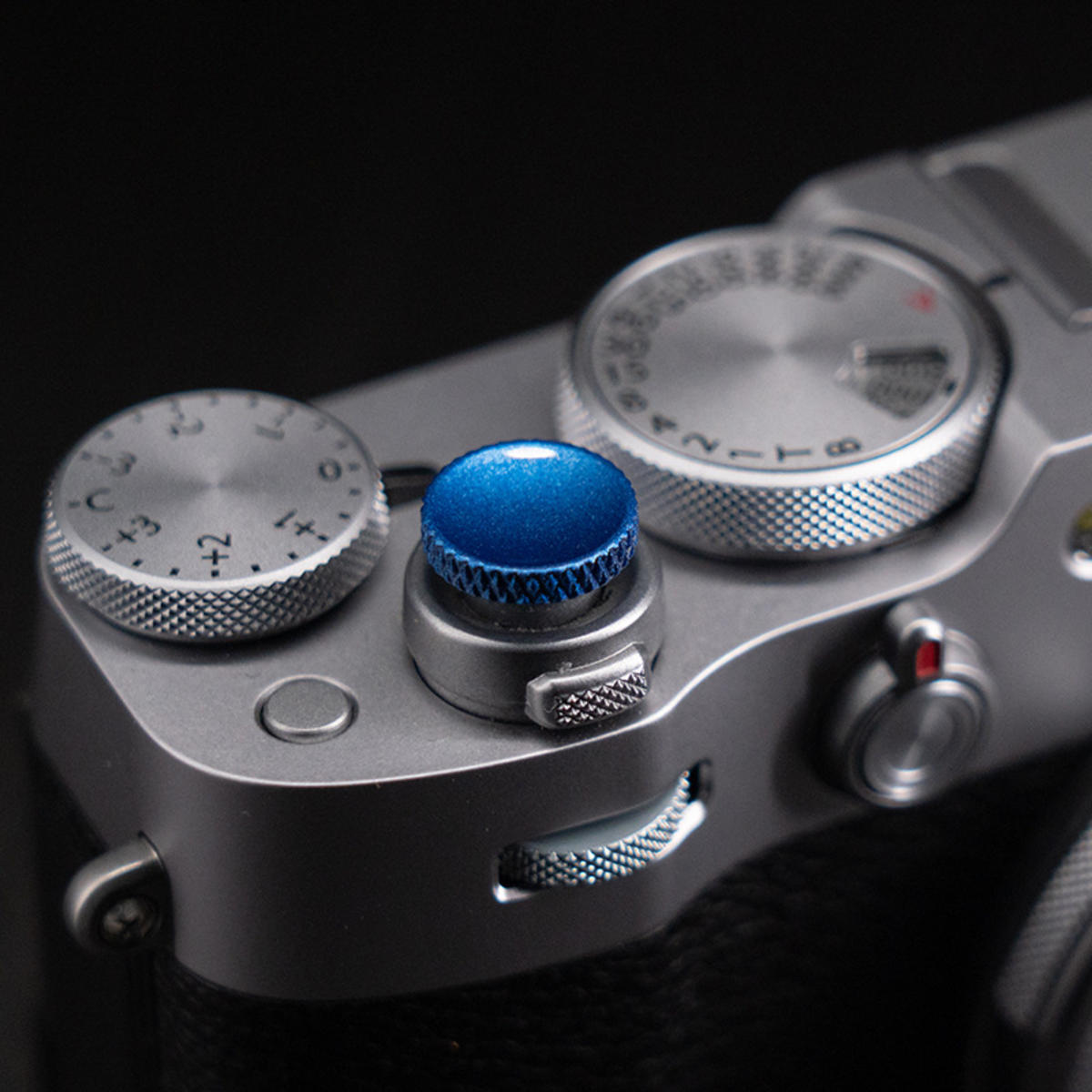 

1Pc Durable Triggers Metal Soft Shutter Release Button for Camera Taper Tooth Shutter Button Accessories one size синій