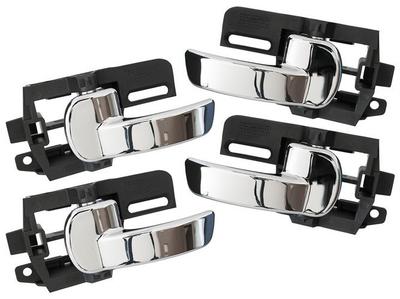Nissan Qashqai 2007- Interior Door Handles CHROME 4 Pcs. Set