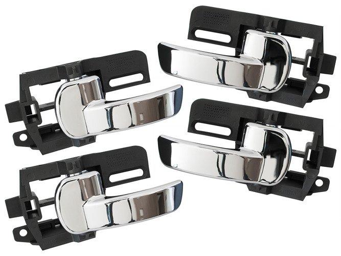 Nissan Qashqai 2007- interior door handles CHROME 4 pcs. set