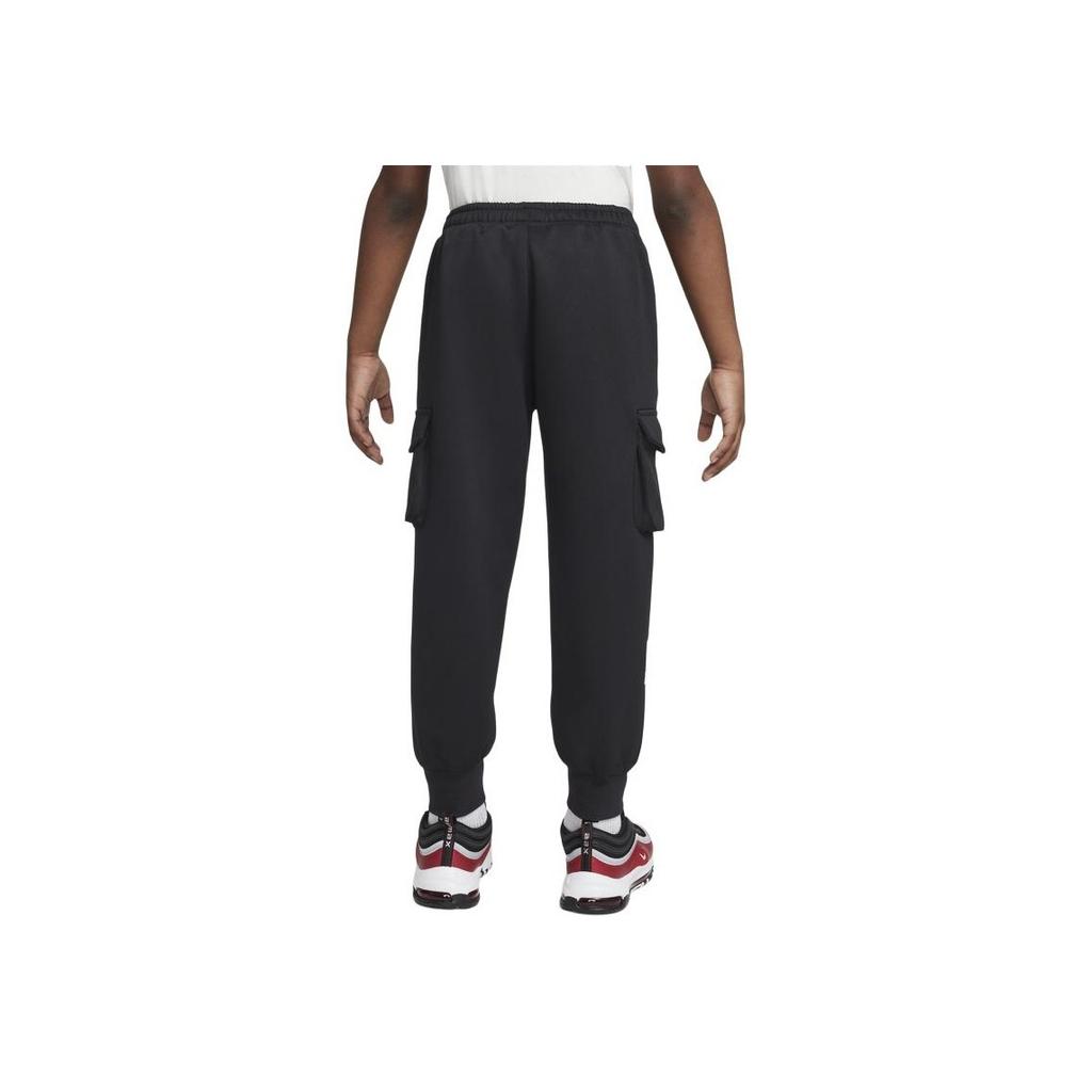 Nike Knitted Sports Pants Sportswear New Year Collection Workwear Tapered Comfort Kids pants Black IH0978-010