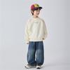 Kids Boys Crew Neck Long Sleeve Thin Pullover Sweatshirt Casual Children Tops