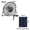5.2W Solar Panel Solar Panel Fan Kit Outdoor Cooling 21*16.5cm Solar Panel Cooling Solution Easy Installation For Chicken Coops