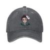 water breathing Baseball Caps Peaked Cap Demon Slayer  Sun Shade Hats for Unisex