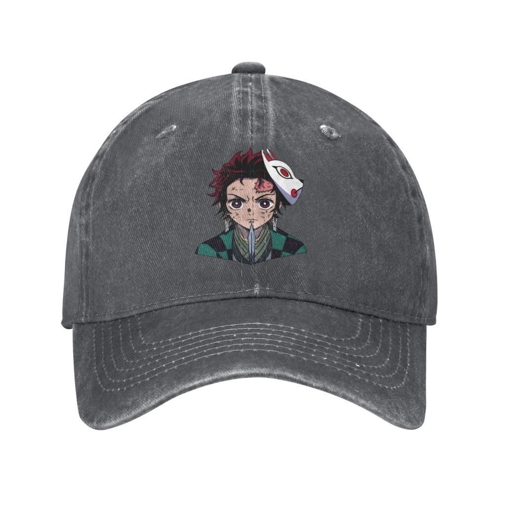 water breathing Baseball Caps Peaked Cap Demon Slayer  Sun Shade Hats for Unisex