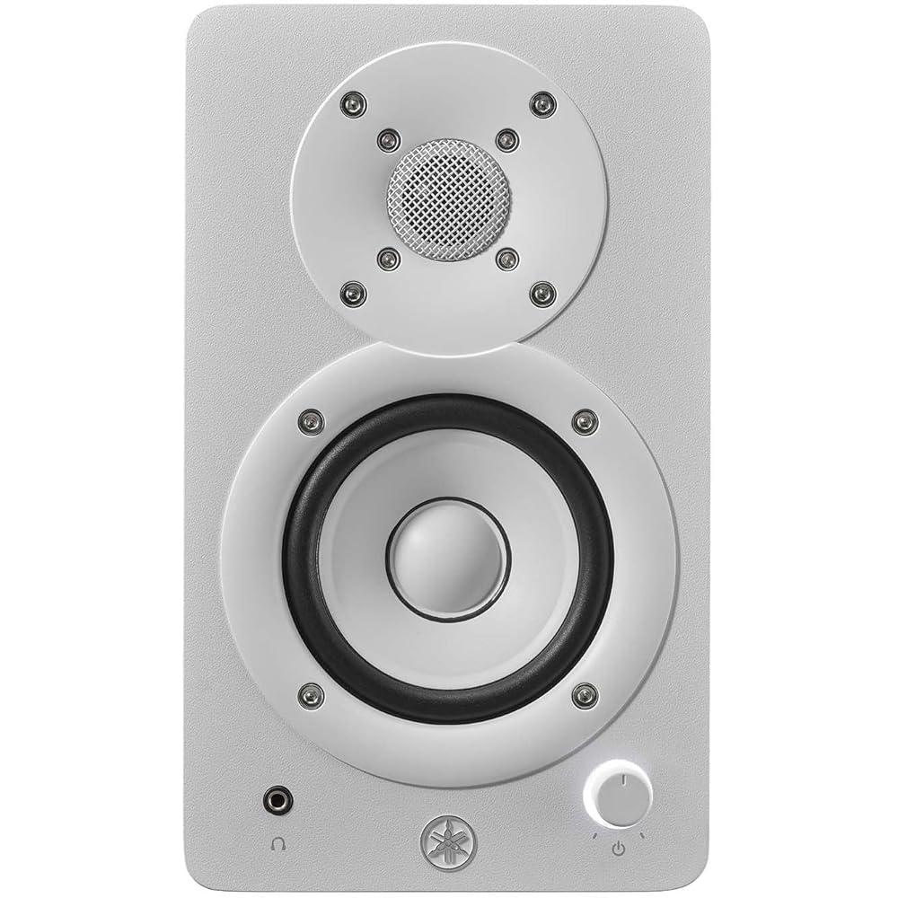Yamaha YAMAHA Powered Studio Monitor Speaker Pair Compact White HS3W