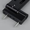 Adjustable Door Flag Hinge Triad with Aluminium Buffer for Double Glazing Doors
