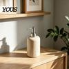 Soap Pump Bottle Resin Refillable Dispenser, Liquid Hand Shampoo Container, Countertop Empty Lotion for Bathroom Kitchen