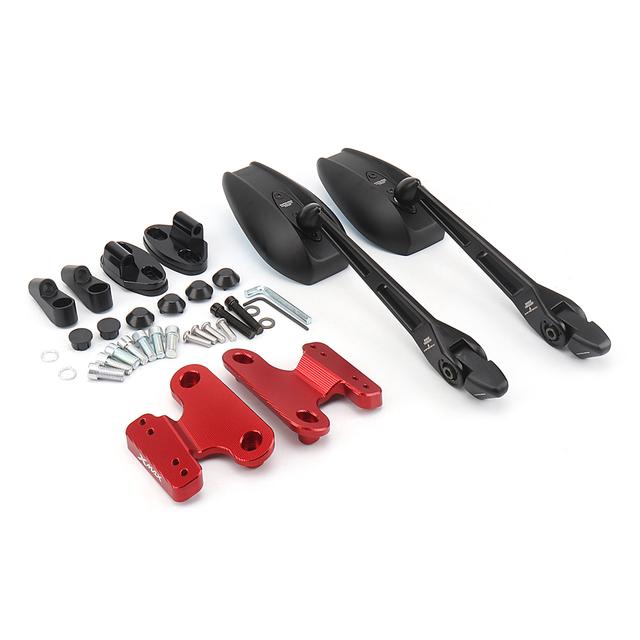 Motorcycle Accessories Side Mirrors Forward Moving Bracket Kit Rearview Mirror For YAMAHA XMAX 300 XMAX300 X-MAX 300 2023
