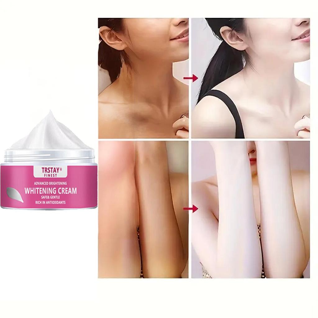 Body Whitening Cream, Lightens Dullness, Hydrates and Moisturizes, Brightens Skin Tone, Soothes Dryness, and Makes the Skin Delicate and Smooth