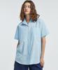 MANAVIS7 Wide Sleeve Shirt [Sky Blue]