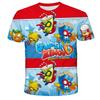 Kids Summer New Casual Funny Cartoon Game 3D Print O-neck T-shirts 3-13 Years Boys Girls Outfits Tops Children Clothes