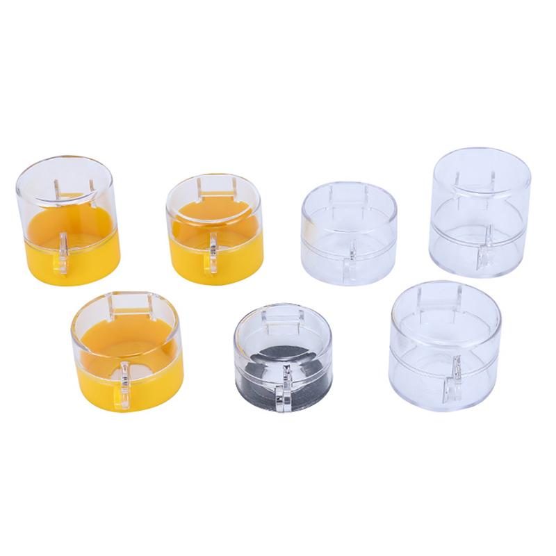 22Mm Push Button Switch Protective Cover Protective Cover Anti-Missing Elevator Emergency Stop  Accessory Round Warning Ring