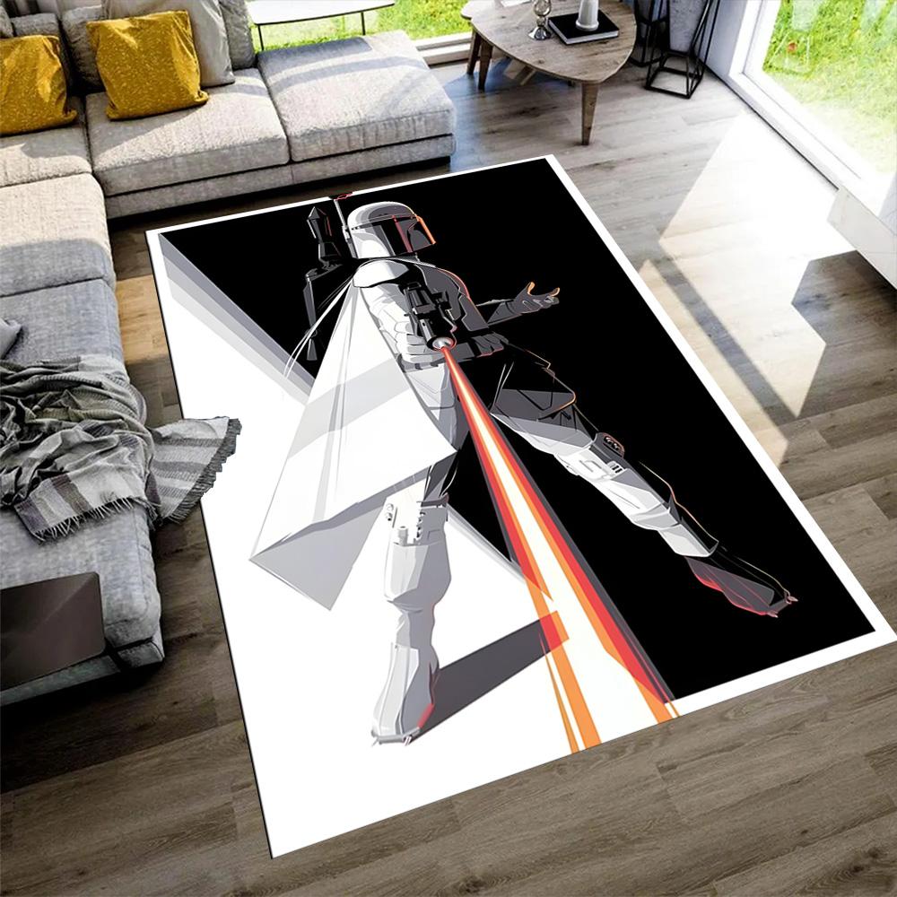 Star Wars Floor Mat Suitable for Game Room Kitchen Entryway Outdoor Antislip Carpet Office Home Decor Gift for Festivals