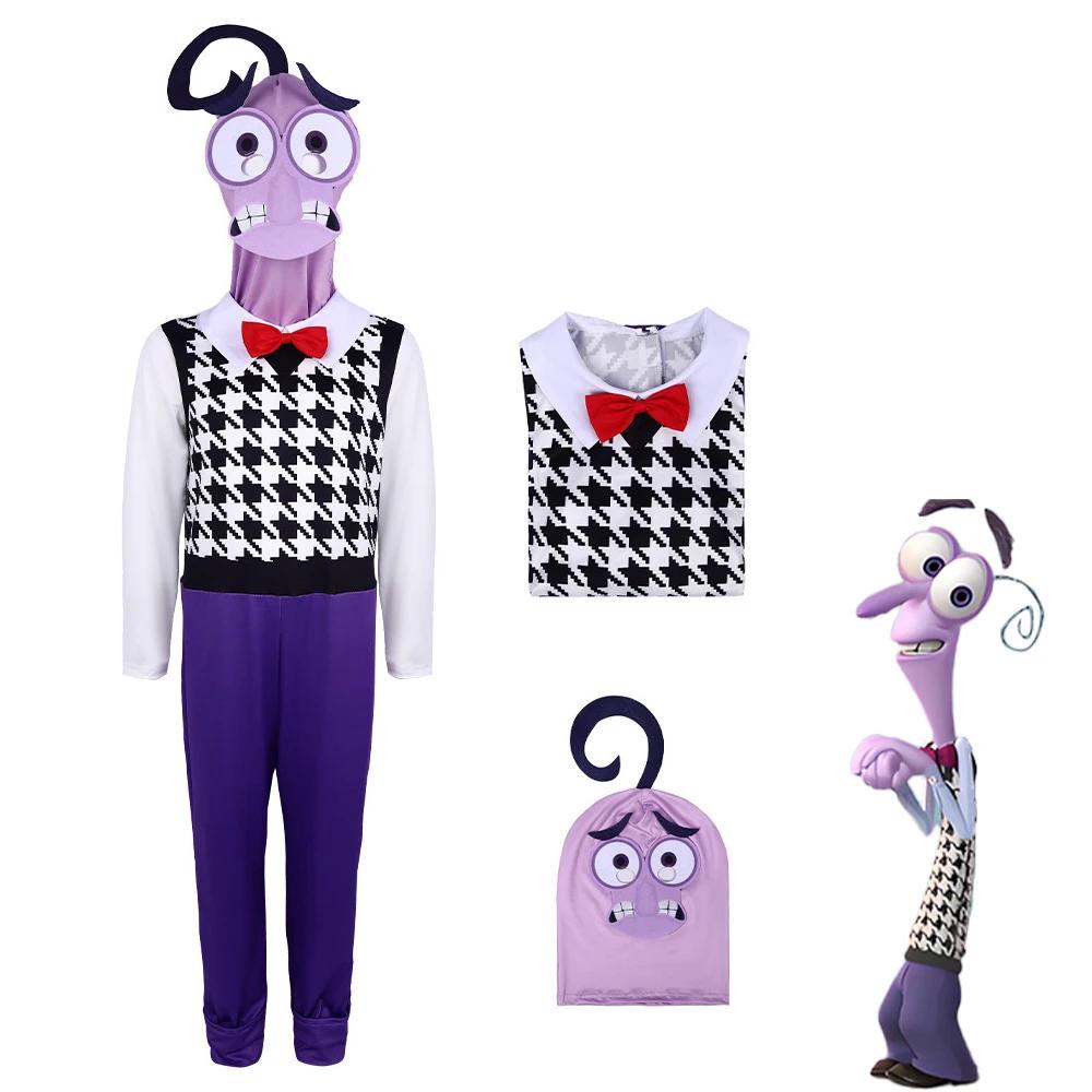 NewAnime Movie Inside Out Joy Cospaly Costume Joy Anger Fear Cos Outfits For Adult Kids Halloween Stage Performance 639XFG
