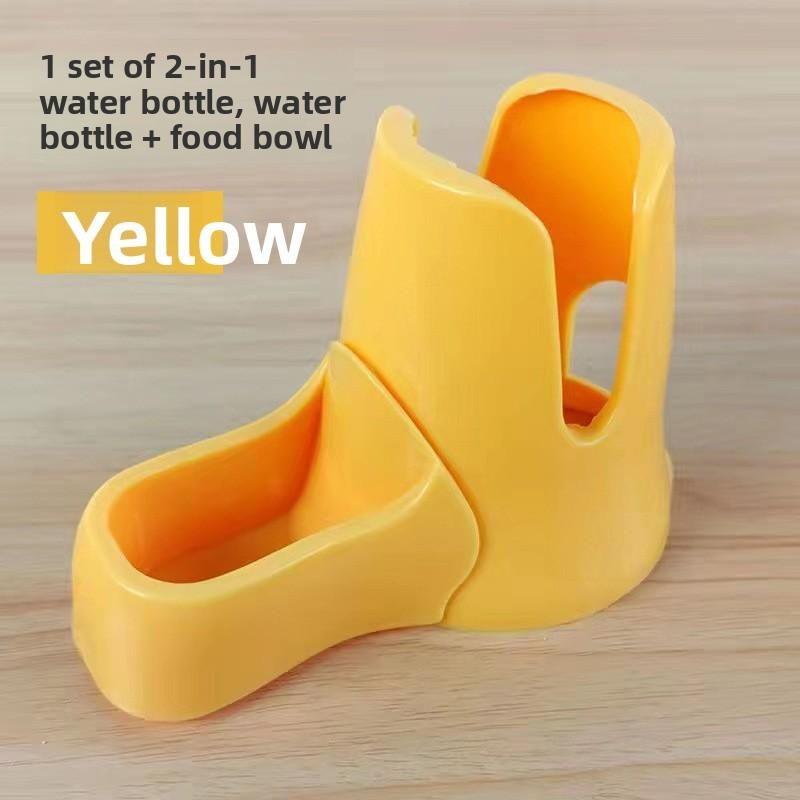 Hamster Water Bottle With Steel Ball Valve Leakproof Drinking Dispenser For Small Pets