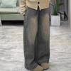 American Vintage High-Waist Wide-Leg Jeans for Petite Women