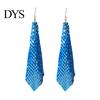 Jewelry Accessories 1 Pair Sequin Hook Earrings Geometric Design Long Women Night Club Party Gown Drop Detail-oriented