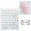 New Year Nail Art Stickers Bronzing Year of the Dragon Chinese Style Mahjong Cartoon Nail Stickers Decoration