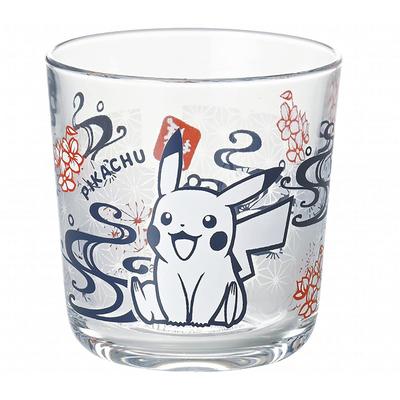 Kanesho Pottery [Pokémon] Pikachu Glasbecher, 8cm, Scherenschnitt-Design, 140161