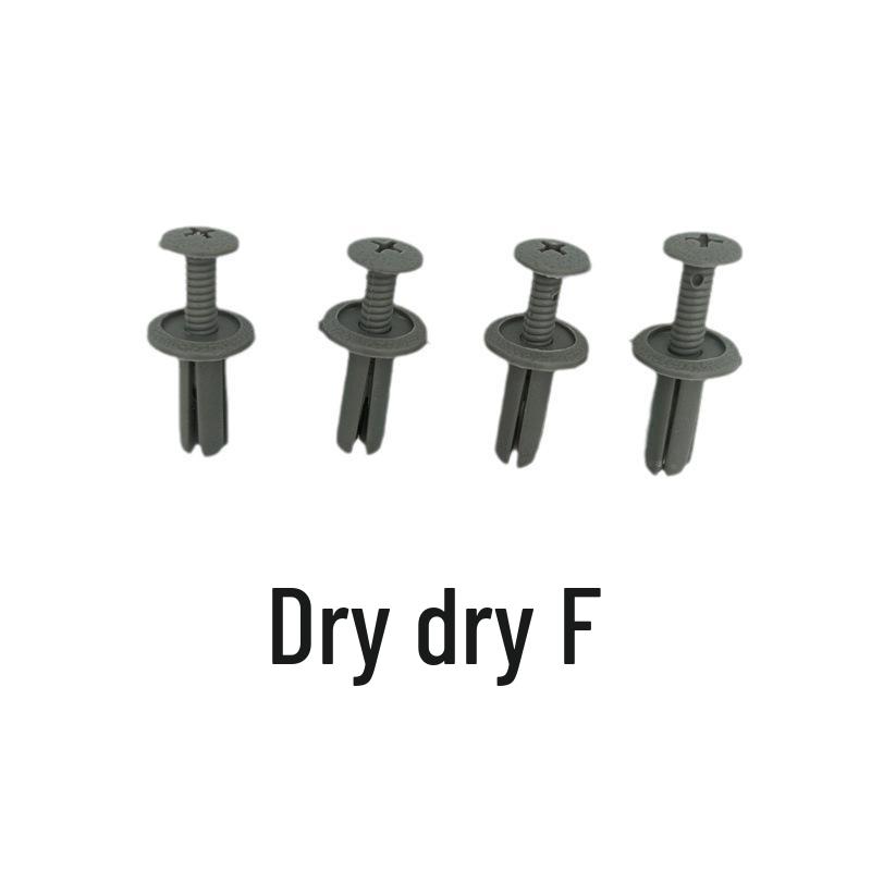 Dongfeng Tianlong/Tianjin Interior Panel Push-in Fastener, M6 Hole, 6mm Expansion Plastic Buckle
