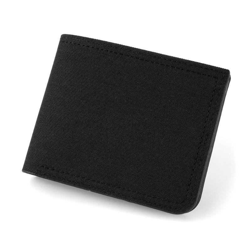 Minimalist Solid Color Coin Bag Ultra-Thin Card Holder Short Canvas Wallet Men Folding Small Wallet Birthday Gifts