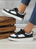 Korean Style Trendy Thick-Soled Skateboard Shoes - Comfortable Casual Flats for Couples