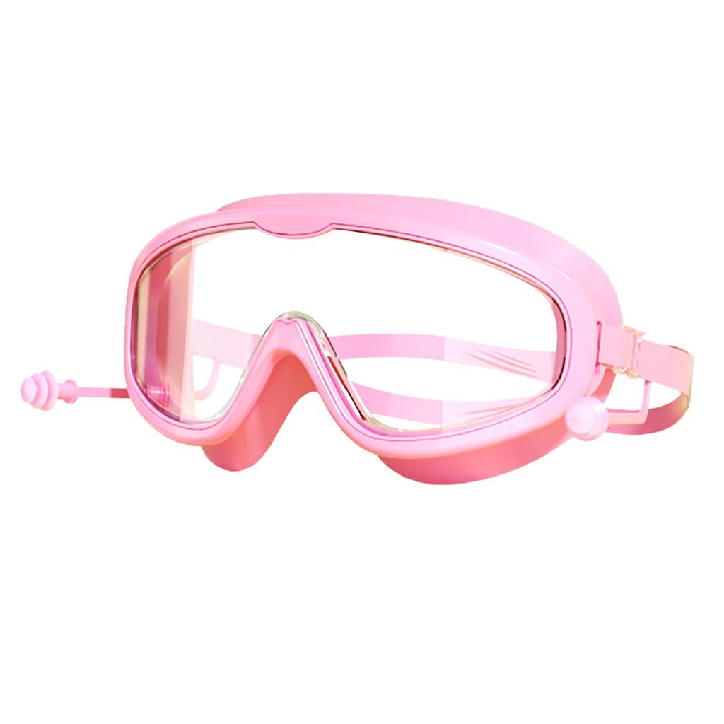 Kids Swim Goggles Large Frame Waterproof Cute Professional Swimming Glasses for Boys Girls Children