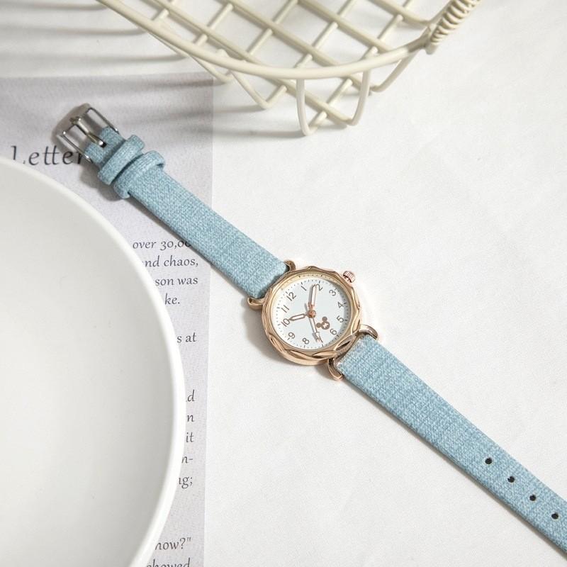 Mickey Mouse Student Women Quartz Watch With Decor For Children