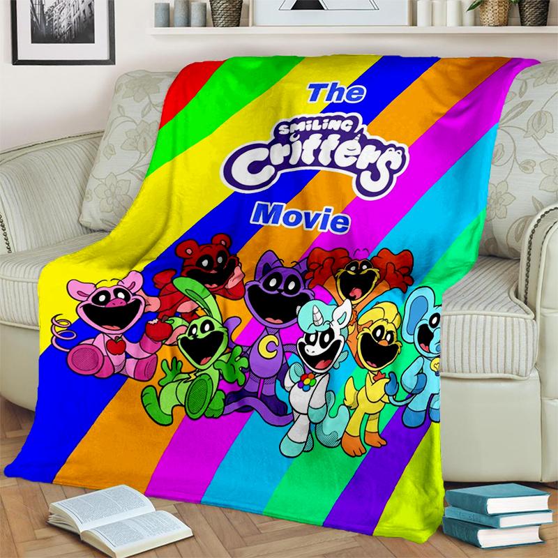 29 Style New Cute S-Smiling C-Critters Catnap Craftycorn Cartoon Blanket,Soft Throw Blanket for Home Bedroom Bed Sofa Kids