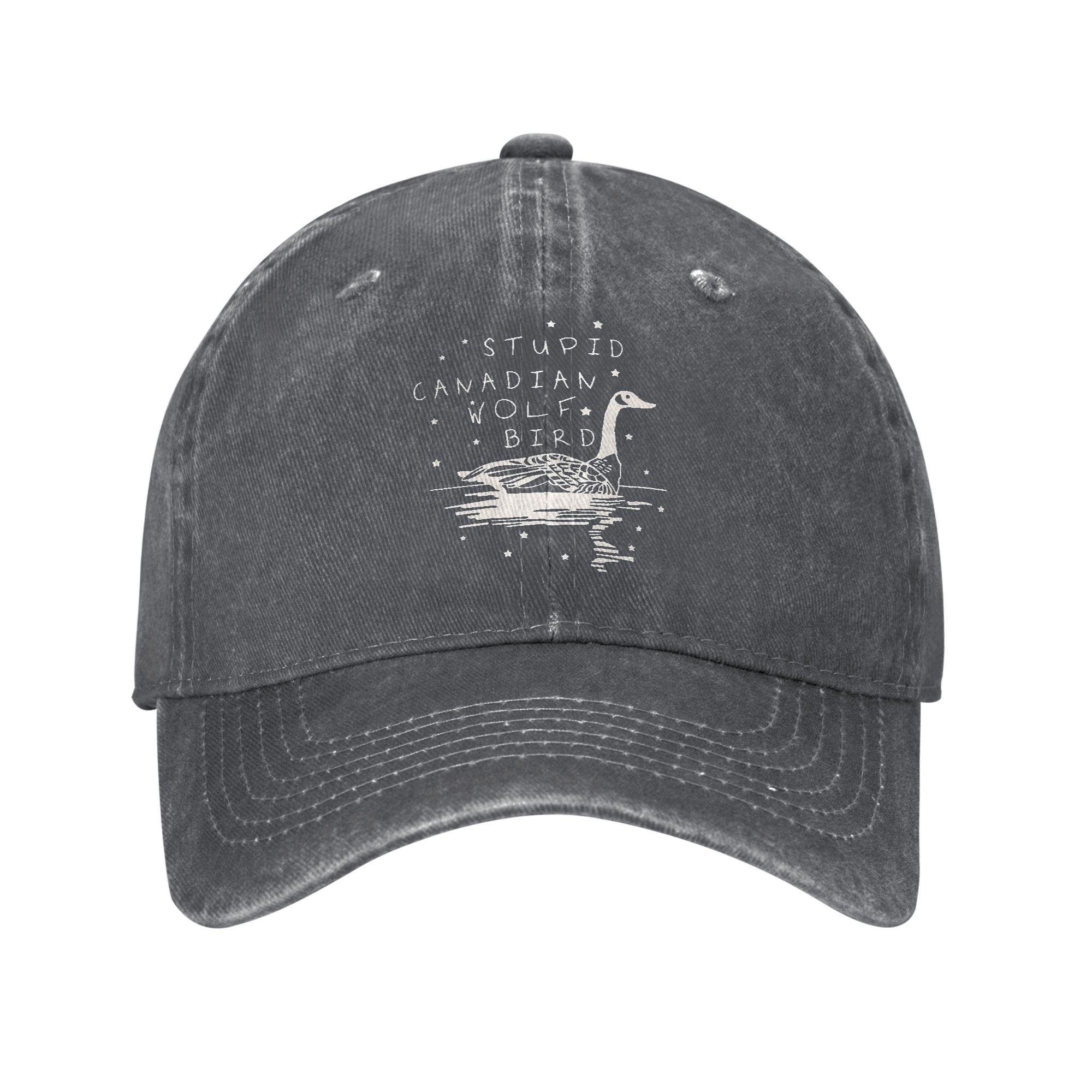 Stupid canadian wolf bird heated rivalry Accessories Baseball Caps Men Women Daily Hats Cap Adjustable Trucker Hats Snapback Cap Adjustable