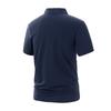Mens Casual Short Sleeve Solid Color Polo Shirt
