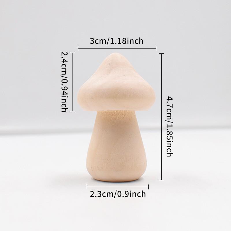 

Детские расписные деревянные украшения-грибы своими руками — современные и простые