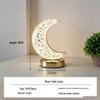 Star & Moon Desk Lamp: Rechargeable Night Light, Bedroom & Dining Decor