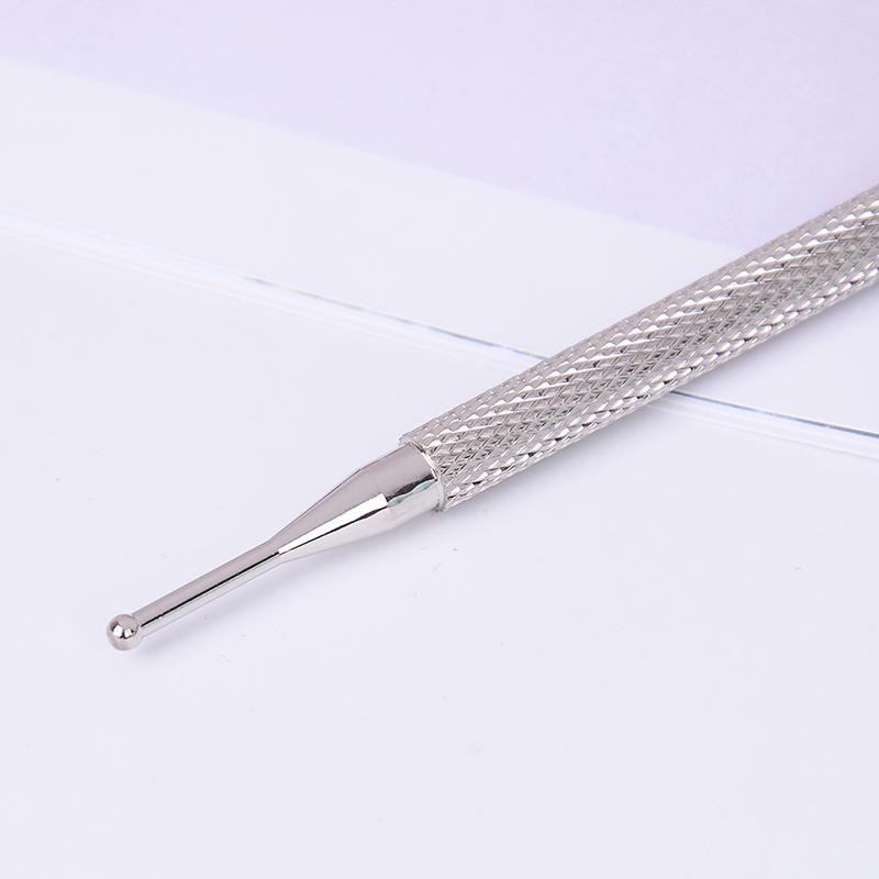 1Pc Silver Ear Acupuncture Probe Massage Auricle Ear Pressure Health Care Tool for Natural Wellness