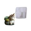 Reusable Animal Planter Silicone Mold For Concrete Cement Resin Crafts And Decorative Containers