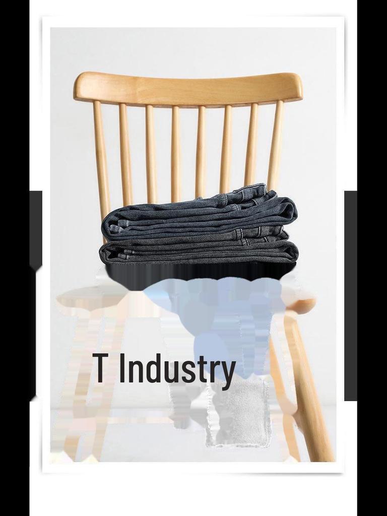 Women's High Waist Velvet-Lined Skinny Jeans - Warm, Slim, Elastic Fit for Autumn and Winter